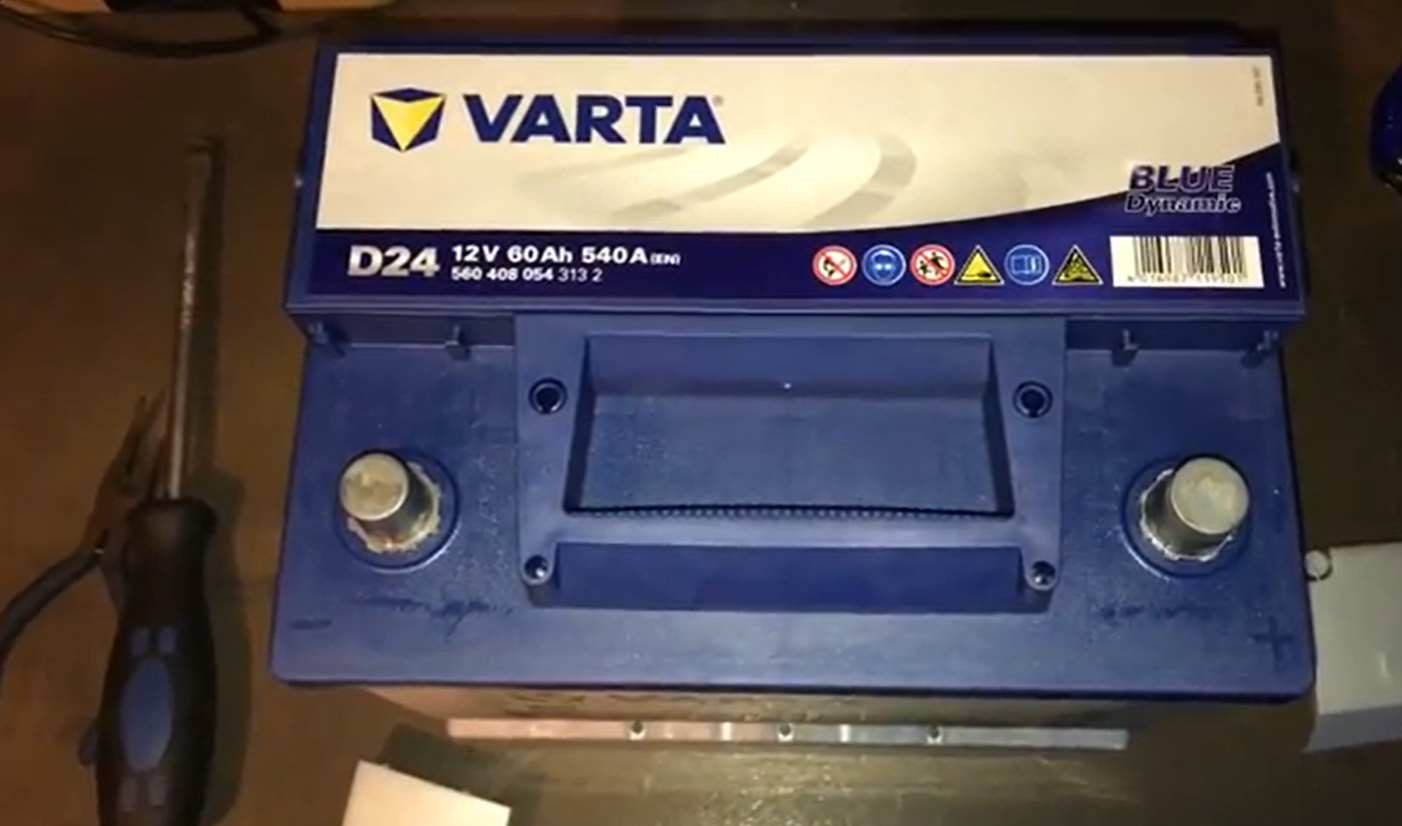 Varta Batterie Seriennummer 10-Stellig